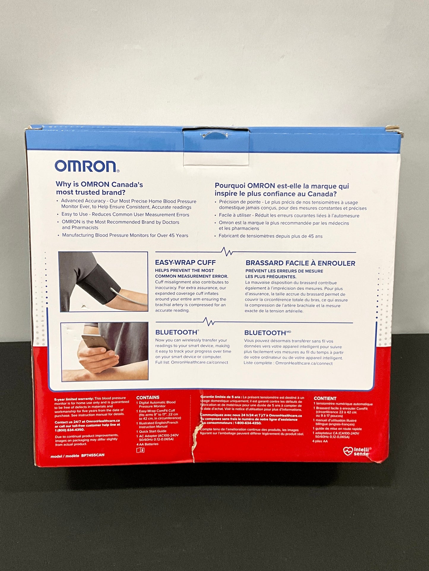 Omron Blood Pressure Monitor (New)