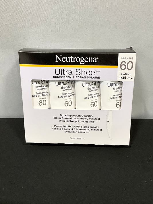 Neutrogena Sunscreen 60  SPF (New)