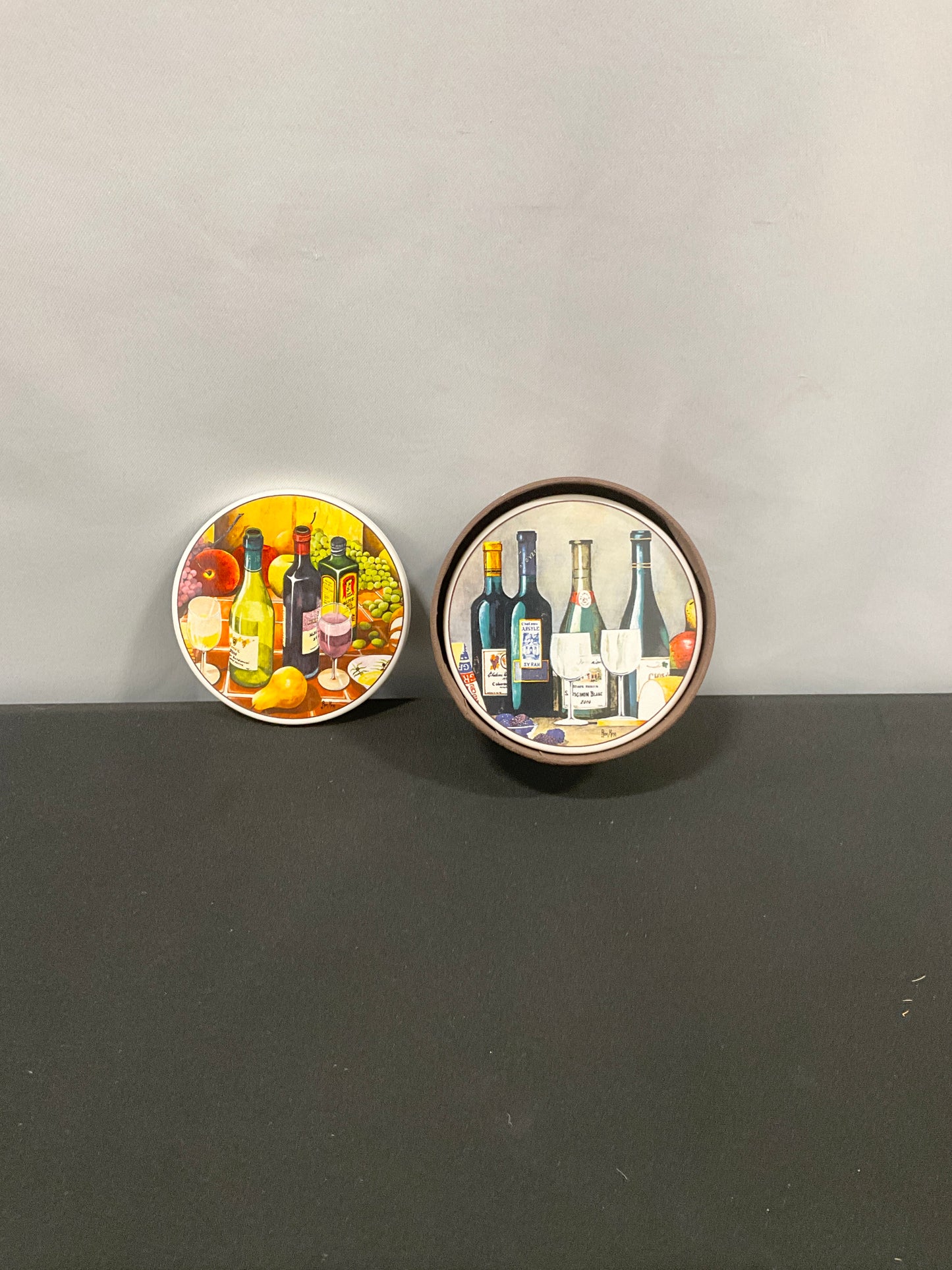 Wine Coasters Set of Six (New)