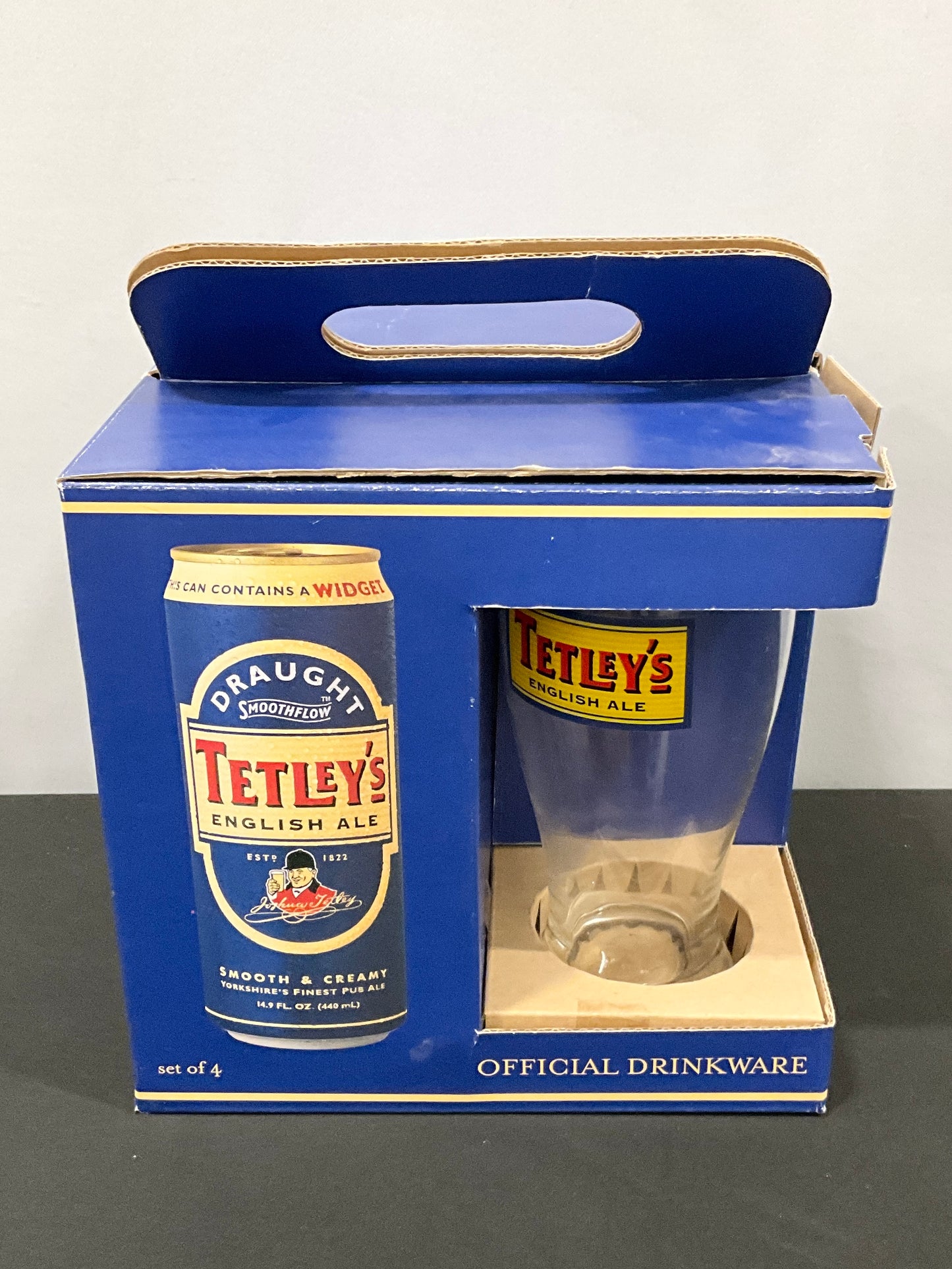 Tetley's Beer Mugs set of 4