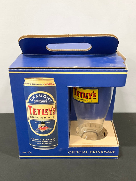 Tetley's Beer Mugs set of 4