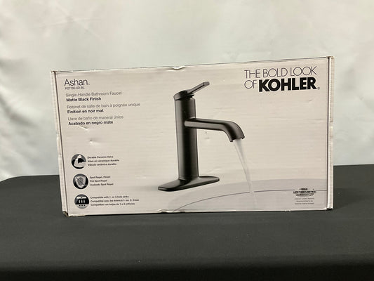 Kohler Ashan Bathroom Faucet Tap Black (New)